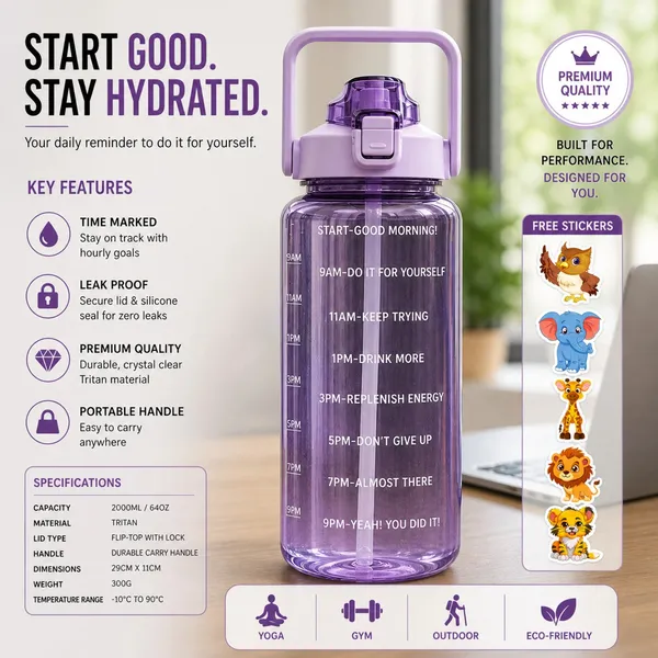 Purple_Motivational_Water_Bottle_With_Straw_And_Carrying_Handle