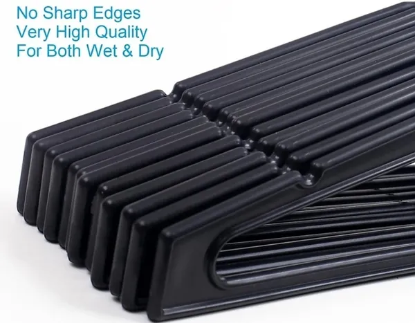 Black_Plastic_Foldable_Clothes_Hangers