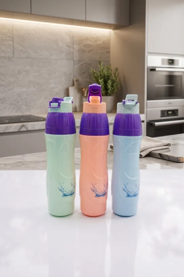 Plastic_Flip_Top_Plain_Water_Bottle_Set_Of_3