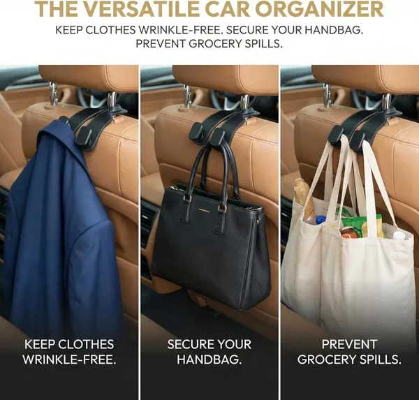 Black_Car_Seat_Headrest_Hanger_Hook