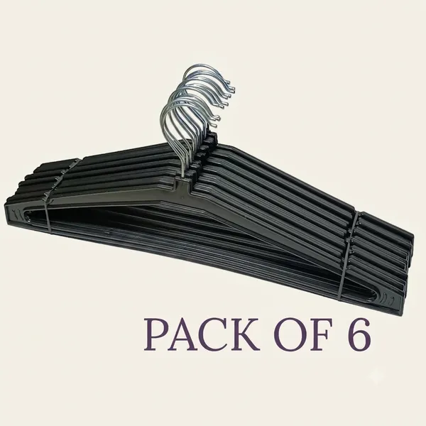 Black_Plastic_Foldable_Clothes_Hangers
