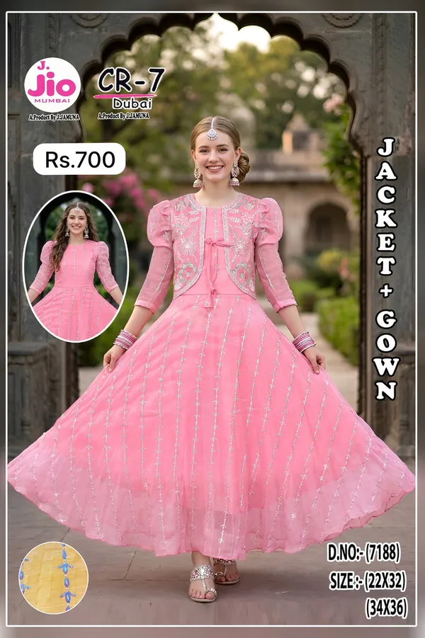 Pink_Embroidered_Anarkali_Gown_With_Jacket_for_Women