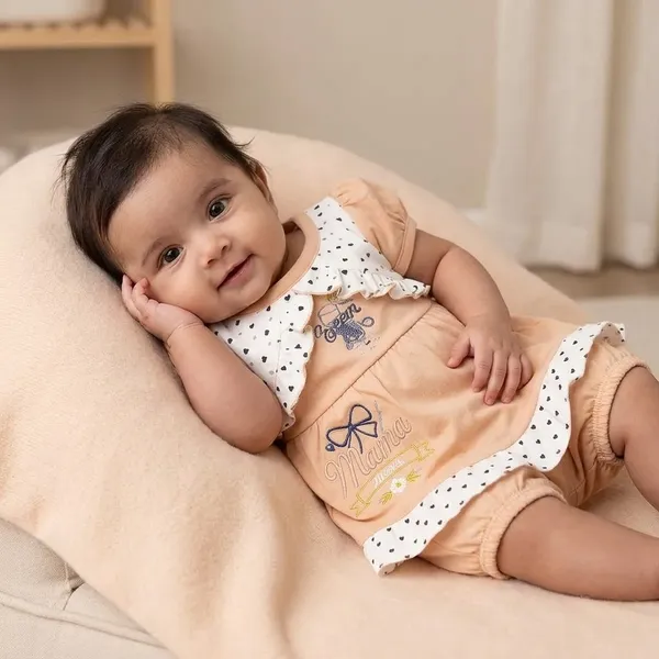 Multicolor__Cotton_And_Polyster_Printed_Flared_Frock_Set_For_Baby_Girls