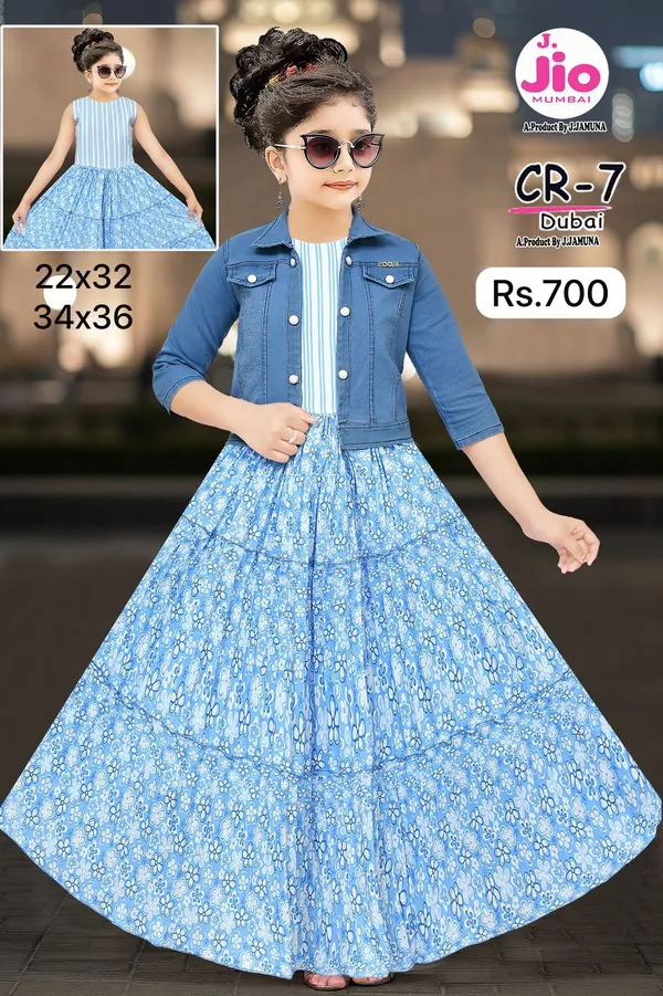Blue_Printed_Fit_And_Flare_Dress_for_Girls