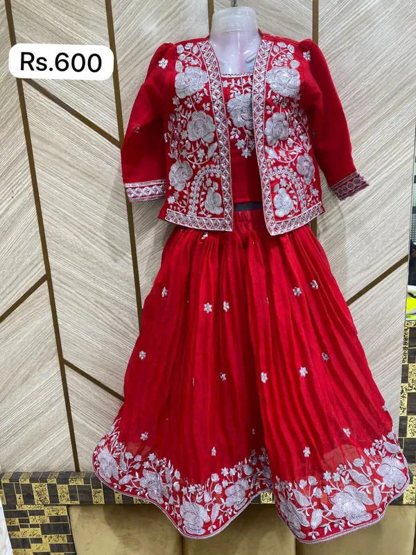 Red_Embroidered_Lehenga_Set_for_Girls