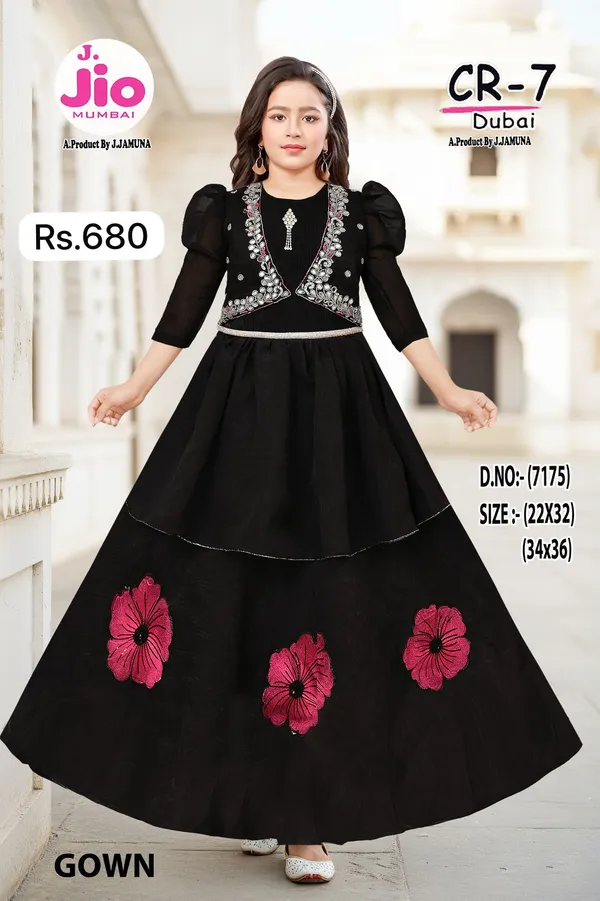 Black_Embroidered_Flared_Gown_for_Women