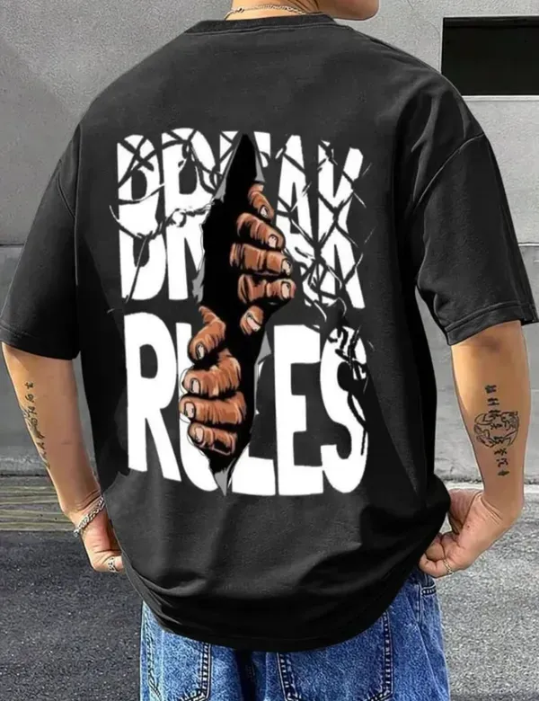 Black_Relaxed_Fit_Graphic_T_Shirt_For_Men