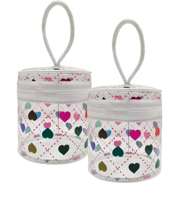 PVC_Pouch_for_Travel,_Makeup,_Organizer_-_Pack_of_2