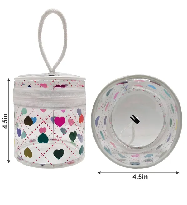 PVC_Pouch_for_Travel,_Makeup,_Organizer_-_Pack_of_2
