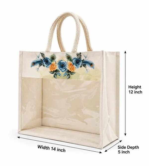 Canvas_Hamper_Bag_With_Transparent_Window