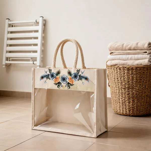 Canvas_Hamper_Bag_With_Transparent_Window