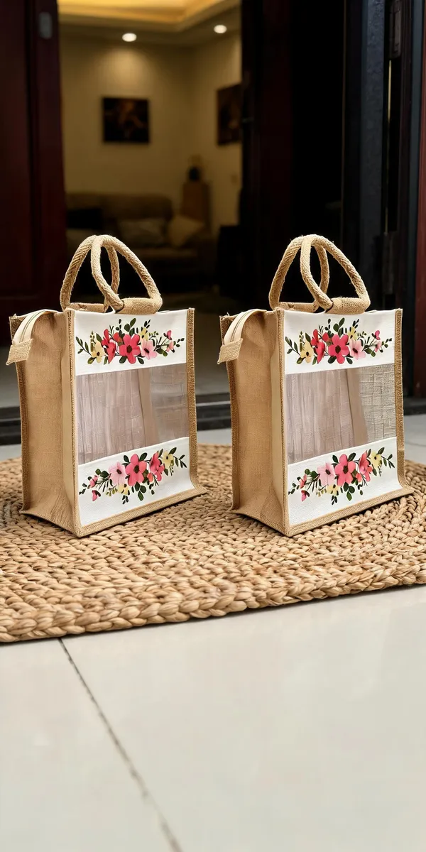 Jute_Hamper_Bag_With_Transparent_Window_-_Pack_of_2