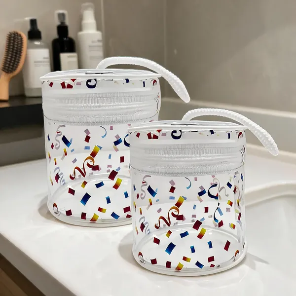 PVC_Pouch_for_Travel,_Makeup,_Organizer_-_Pack_of_2