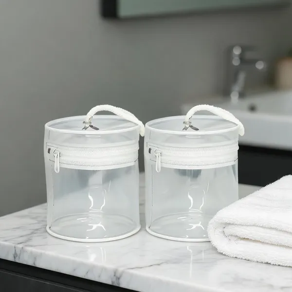 PVC_Pouch_for_Travel,_Makeup,_Organizer_-_Pack_of_2