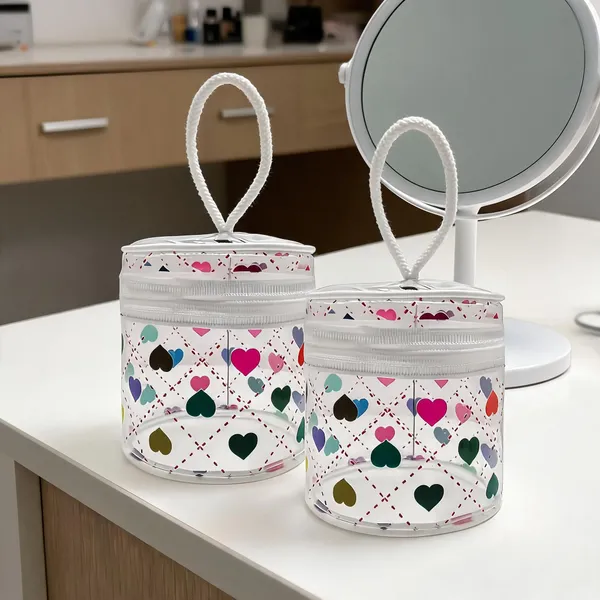 PVC_Pouch_for_Travel,_Makeup,_Organizer_-_Pack_of_2