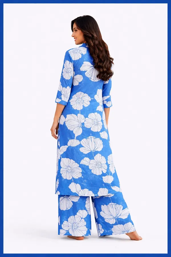 Blue_Floral_Print_Kurta_Palazzo_Set_for_Women