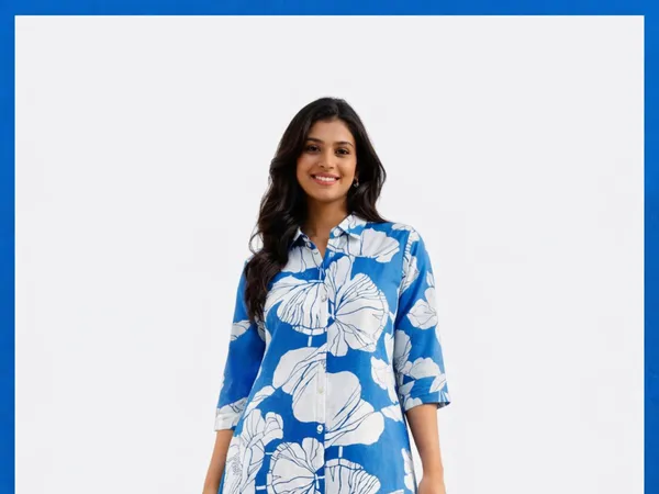 Blue_Floral_Print_Kurta_Palazzo_Set_for_Women