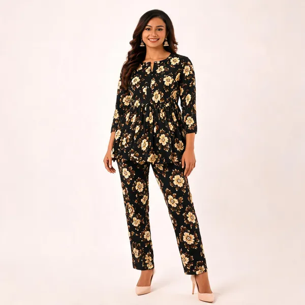 Black_Floral_Printed_Co-Ord_Set_For_Women