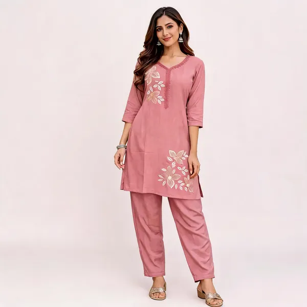 Pink_Straight_Fit_Embroidered_Kurta_Pant_Set_for_Women
