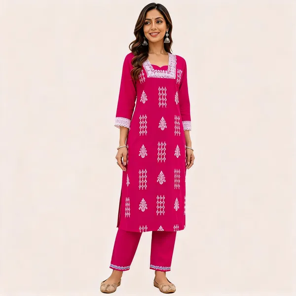Pink_Printed_Straight_Kurta_Set_For_Women