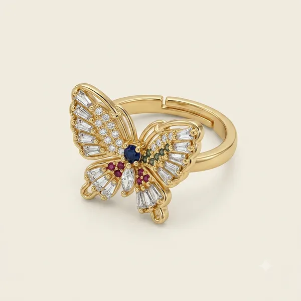 Gold_Stainless_Steel_18_Carat_Gold_Plated_Ring_For_Women