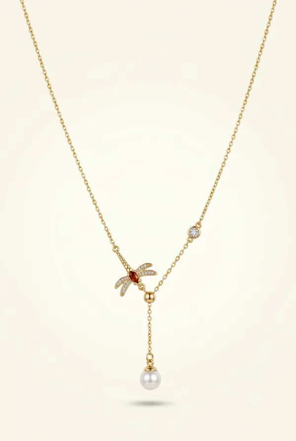 White_Stainless_Steel_18_Carat_Gold_Plated_Neck_Chain_For_Women