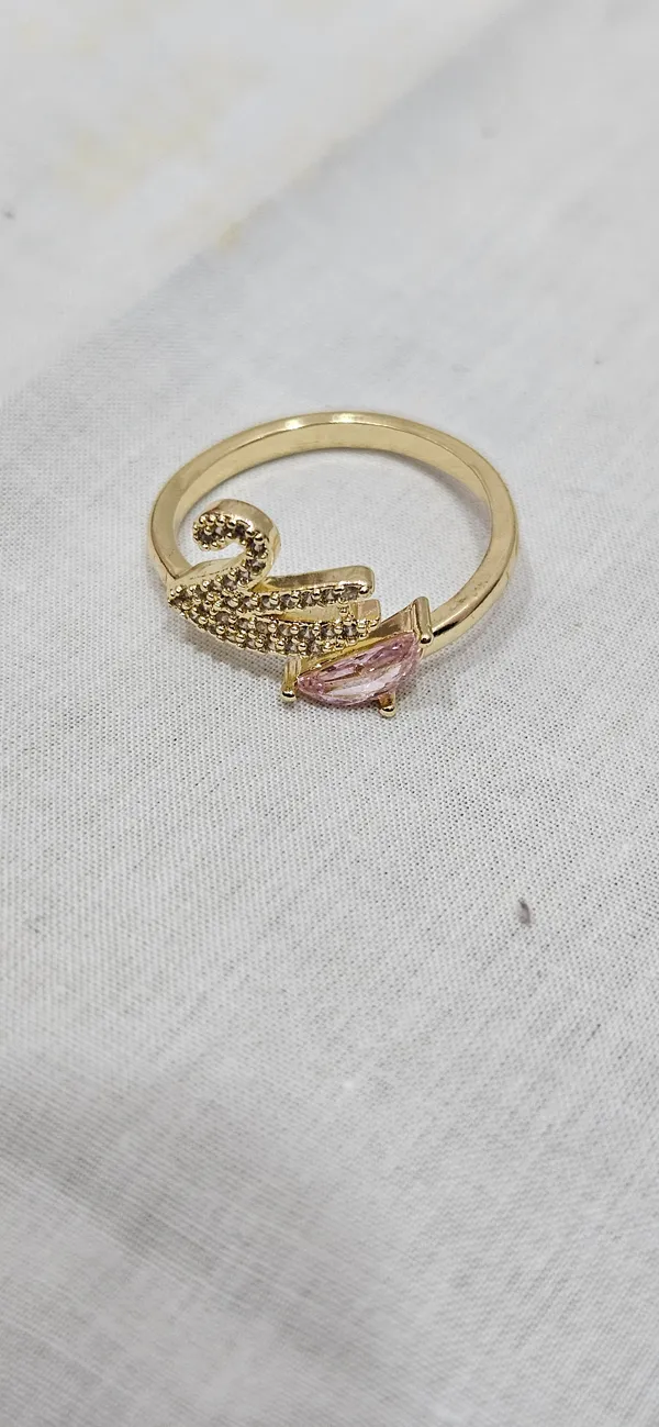 Gold_Stainless_Steel_18_Carat_Gold_Plated_Ring_For_Women