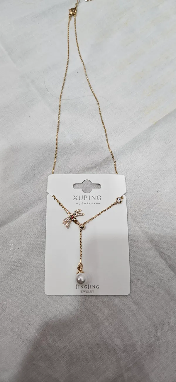 White_Stainless_Steel_18_Carat_Gold_Plated_Neck_Chain_For_Women