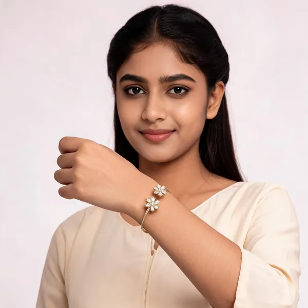 Gold_Brass_18K_Gold_Plated_Bracelet_With_Stones_For_Women