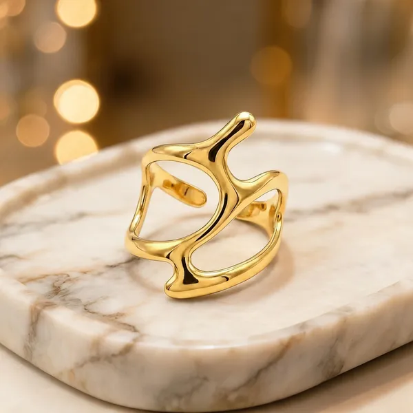 Gold_Stainless_Steel_Geometric_Open_Ring_For_Women