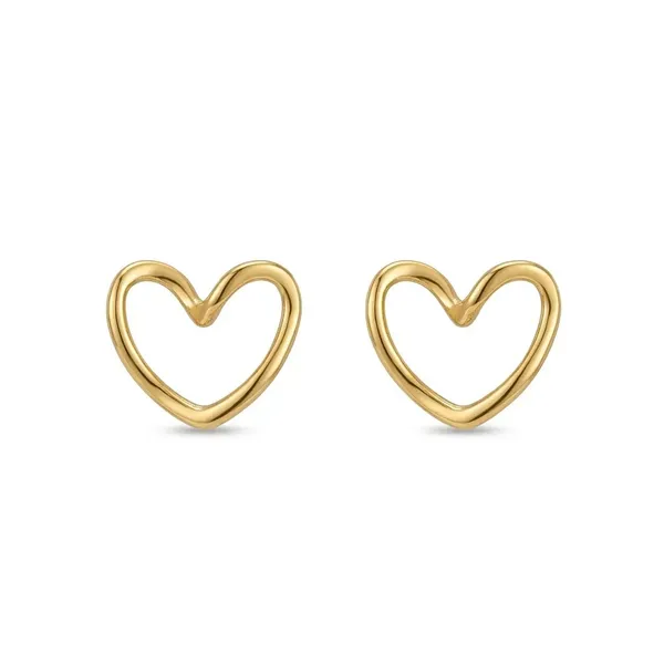 Gold_Stainless_Steel_Heart_Stud_Earrings_For_Women