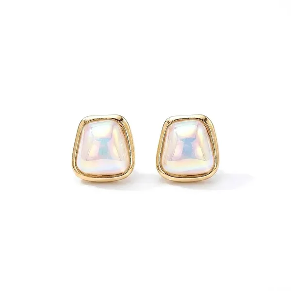 Gold_Stainless_Steel_Iridescent_Stud_Earrings_For_Women