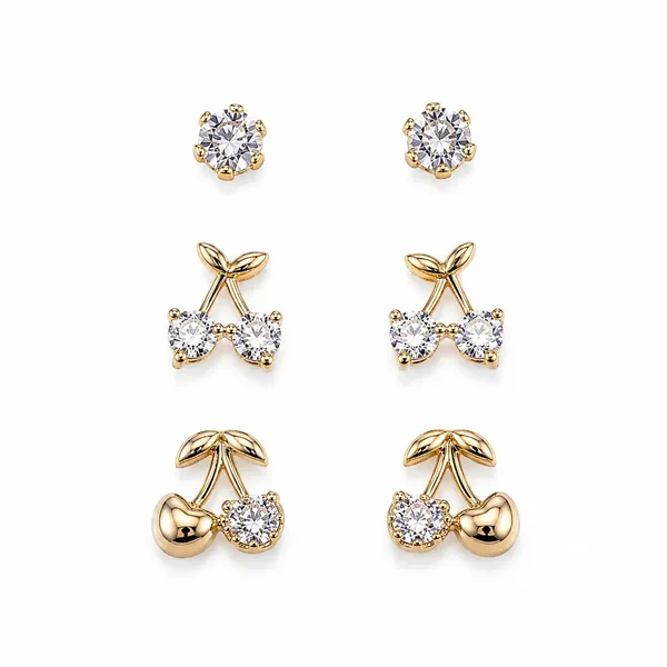 Gold_Stainless_Steel_Crystal_Earrings_Set_For_Women