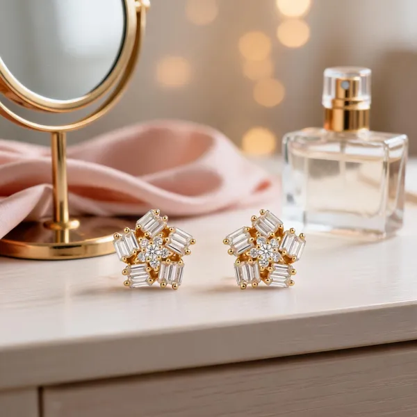 Gold_Stainless_Steel_Crystal_Floral_Stud_Earrings_For_Women