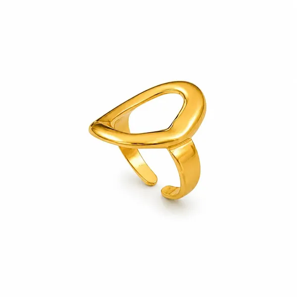 Gold_Stainless_Steel_Statement_Adjustable_Ring_For_Women