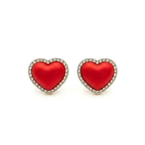 Red_Stainless_Steel_Heart_Stud_Earrings_For_Women