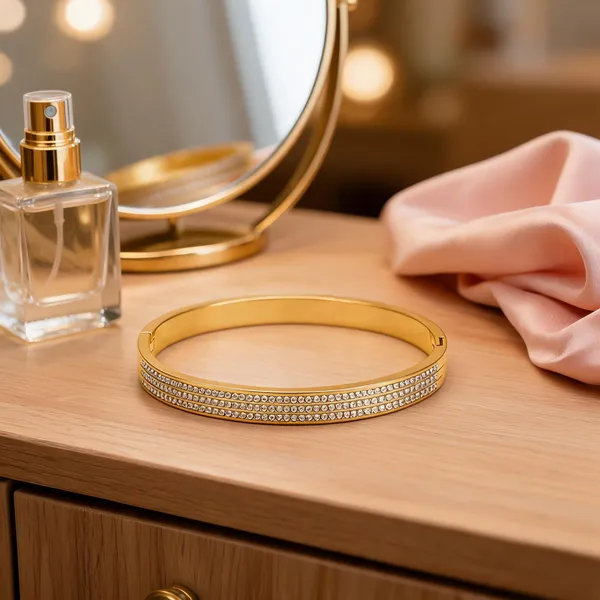 Gold_Stainless_Steel_Crystal_Studded_Bangle_For_Women