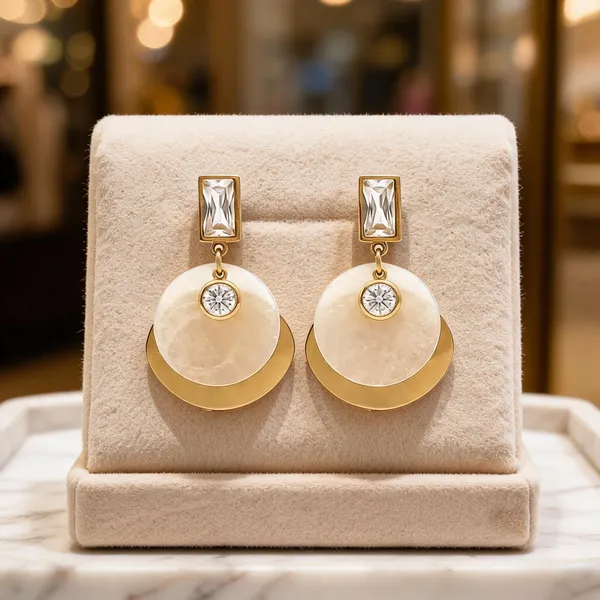 Gold_Stainless_Steel_Geometric_Drop_Earrings_For_Women