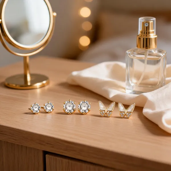 Gold_Stainless_Steel_Butterfly_Stud_Earrings_Set_For_Women