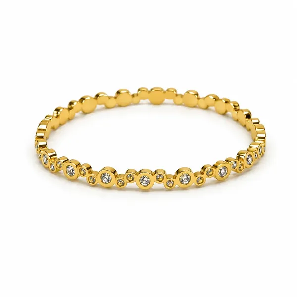 Gold_Stainless_Steel_Crystal_Bangle_For_Women