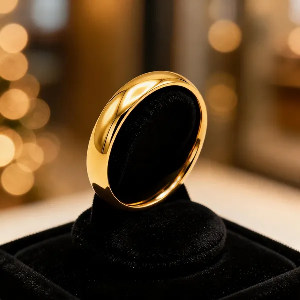 Gold_Stainless_Steel_Twisted_Band_Ring_For_Women