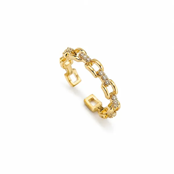 Gold_Stainless_Steel_Link_Design_Ring_For_Women