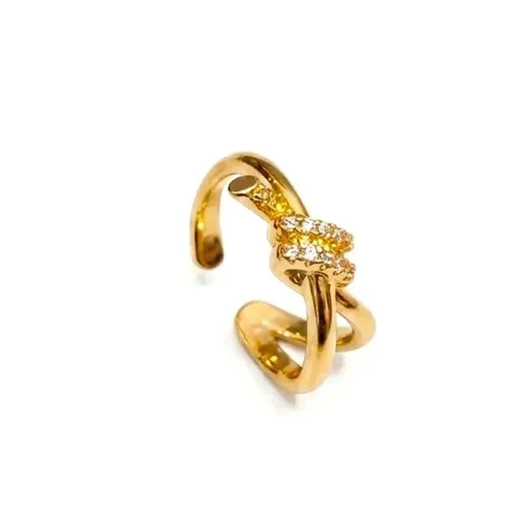 Gold_Stainless_Steel_Adjustable_Snake_Ring_For_Women