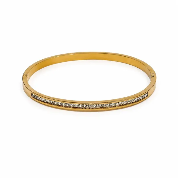 Gold_Stainless_Steel_Crystal_Studded_Bangle_For_Women