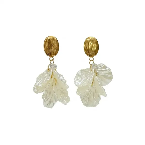 Gold_Stainless_Steel_Leaf_Drop_Earrings_For_Women