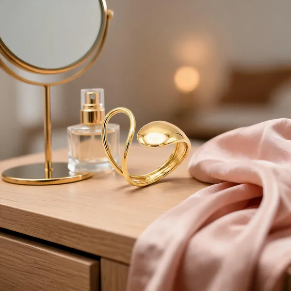Gold_Stainless_Steel_Open_Band_Ring_For_Women