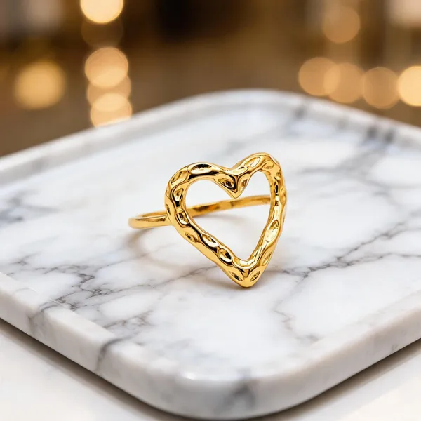 Gold_Stainless_Steel_Heart_Shaped_Ring_For_Women