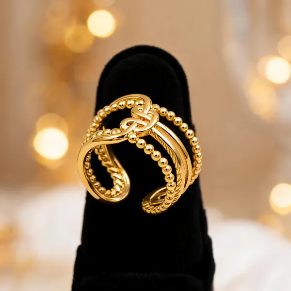 Gold_Stainless_Steel_Beaded_Adjustable_Toe_Ring_For_Women