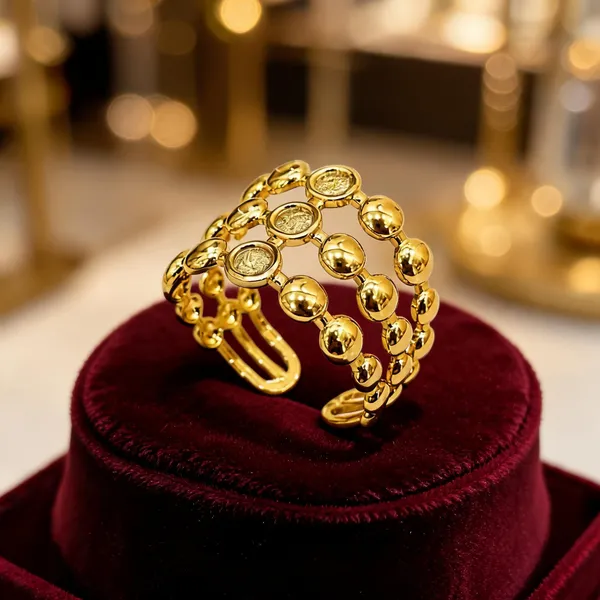 Gold_Stainless_Steel_Beaded_Statement_Ring_For_Women