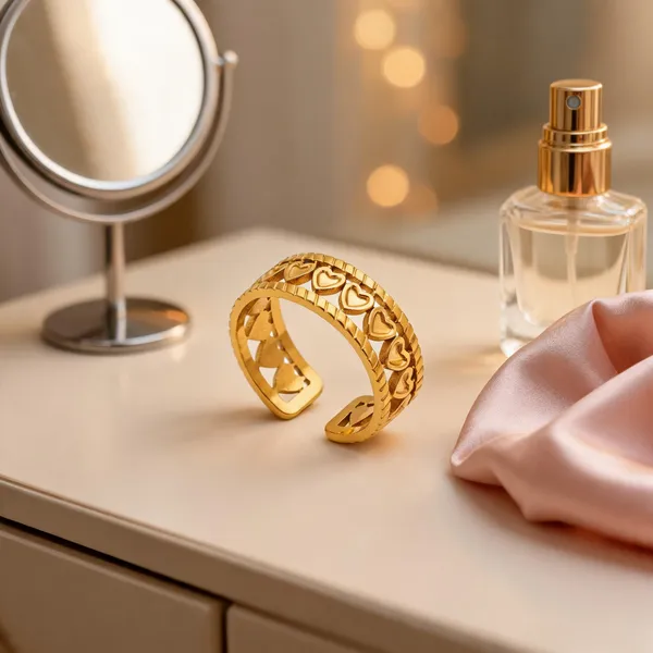 Gold_Stainless_Steel_Heart_Design_Ring_For_Women
